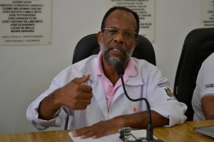 Secretário municipal da Saúde, Luiz Antonio do Nascimento