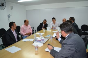 Presidentes de Cãmaras Municipais em reunião, em Guarulhos