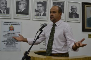 Vereador Roberto de Soua (PMDB) exige mais segurança para o Sesi no Juliana
