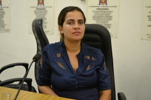 Vereadora suplente Palmira Oliveira (PSB)