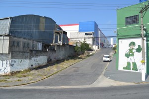 Entroncamento da Rua Gilda com a Iijima na Vila do Americano