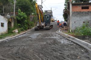 Read more about the article Construtora retoma obra para concluir pavimentação de rua no Cambiri