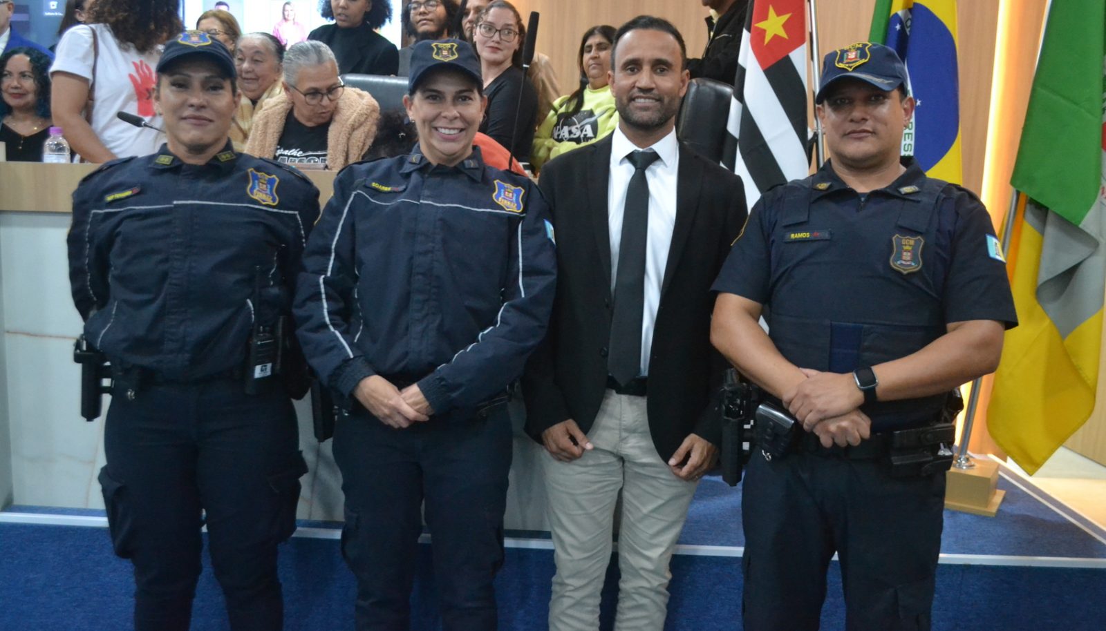 Câmara Municipal realiza sessão solene dos 38 anos de criação da GCM